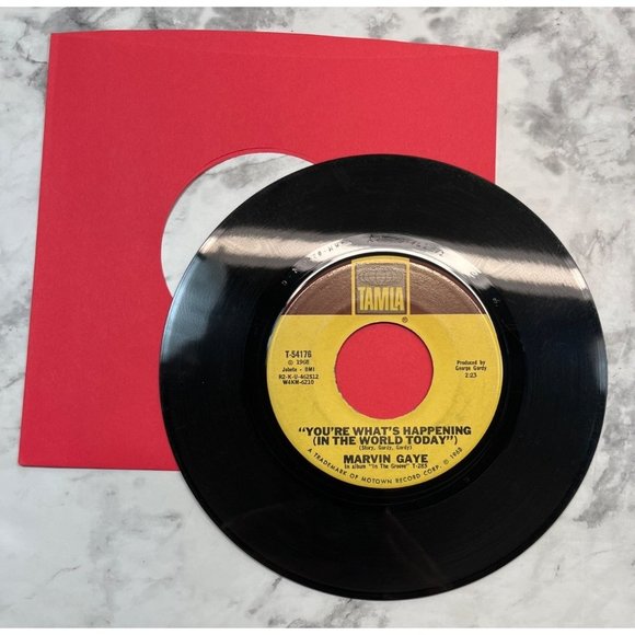 Marvin Gaye I Heard it Through the Grapevine 45 R&B Soul Tamla 54176 - Picture 4 of 4